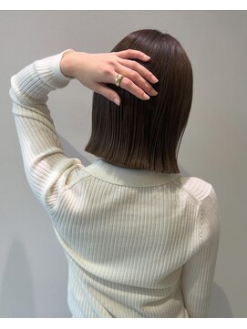 ファルファラ(farfara) 【farfara】ぱつっとボブ(問屋町テラス)永尾明日香