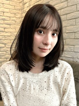 ザ シー 海老名(The C) こなれミディ イメチェン グレージュ くびれレイヤー 小顔