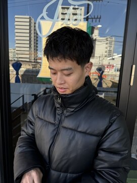 ザスーツブラザーズ(THE SUITS BROTHERS) MEN'SHAIRウルフカルマパーマメンズショートイージーパーマ