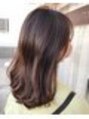 ヘアアンドメイクグラチア(HAIR and MAKE GRATIAE) 柔らかな雰囲気のピンクグレージュカラーです♪