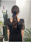 大人ポニーテール /ヘアアレンジ