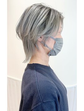 ネオリーブカップ 町田店(Neolive capu) ショートレイヤー メルティカラー 似合わせカット