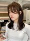 エヌ 烏丸(enu)の写真/ミディアムだってデザイン豊富♪束感×毛先の質感×レイヤーで、思いのままに＊