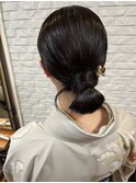 袴×ヘアアレンジ