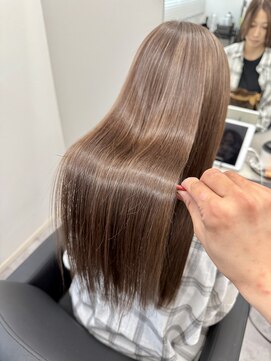 アイスプロドバイブルーム 木更津店(ice prod by bloom) ツヤ感ハイライトベージュ【木更津/ツヤ髪/ベージュ】