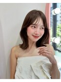 ナチュラルハイライトでつくるmaro beige
