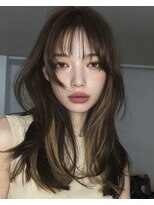 ジュール 新宿三丁目(Joule)&nbsp;新宿駅/前髪カット/韓国/レイヤーカット/顔周り/酸性ストレート