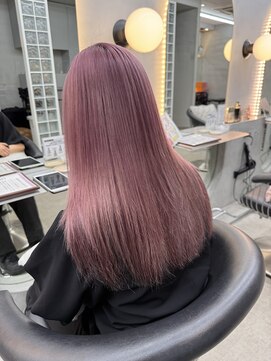 ロンドポレール 北千住(Lond polaire) ミディアムレイヤーカット/似合わせカット/髪質改善/顔周り