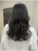 秋カラーチョコレートブラウンチャコールグレーレイヤー/今枝