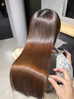 シンカ(shinka)&nbsp;shinkaストレート(髪質改善縮毛)＋艶出しトリートメント