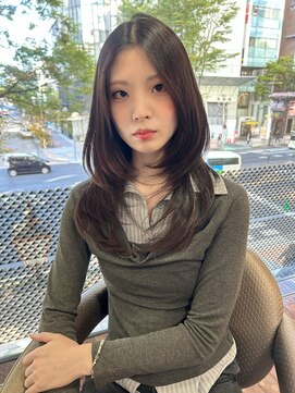 アクシス 栄ガスビル店(`AXIS) 【 Rin 】韓国トレンド ''ハッシュカット''