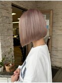 クラゲヘアー/小顔に見せるヘア/ココアベージュ/沖縄市
