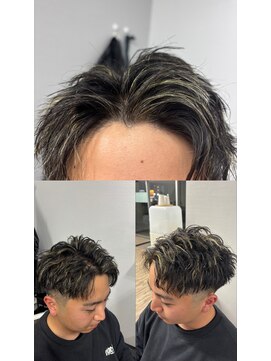 リーブルサニー(Libre Sunny) ツイストスパイラル×メッシュ×スキンフェード