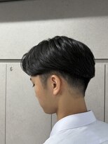 ニコ トウキョウ ロジック(nico TOKYO Logic)&nbsp;メンズセンターパートニュアンスパーマアップバング