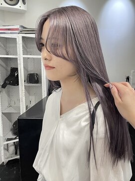 ココ 原宿(KOKO) #大人ガーリー#ダークアッシュ#ミディアムレイヤーカット