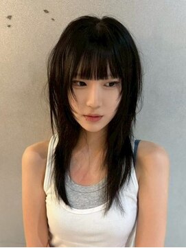 ジュノヘアージャパン 表参道(JUNO HAIR JAPAN) 黒髪/クラゲヘアー/オリーブグレー/小顔/ココアベージュ/渋谷