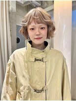 ハコ プラス(HACO+)&nbsp;【Haco+】Rena_ウェーブ_ダブルカラー