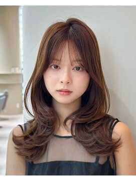 ライズ ネックス ザ サロン 渋谷(LIZE nex the salon) 【ロングヘア 韓国ヘア 前髪なし #15】#渋谷駅#韓国#髪質改善