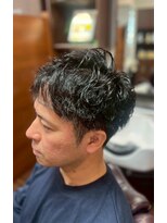 ケースタイル ヘアスタジオ 神保町店(K STYLE HAIR STUDIO)&nbsp;スパイラルパーマ/メンズパーマ/波巻きパーマ/眉毛/メンズカット