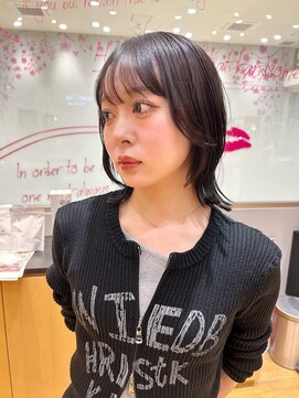 サラ ビューティ サイト 春日(SARA Beauty sight) 【松尾が作る】【福岡春日】【ケアカラー】レイヤーボブ