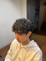 アリレイナ美容室 鎌倉店(ARIREINA) 鎌倉メンズセンターパートフェザーパーマ20代30代
