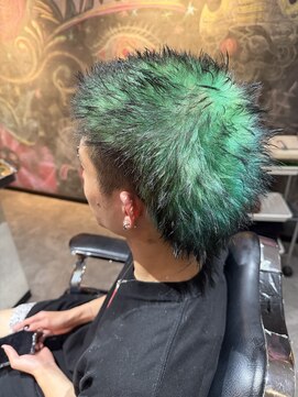 スパークスヘア(Sparks hair) その名も、、、ハリセンボンカラー★