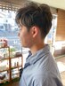 【学割U24】メンズカット+眉毛デザインカット