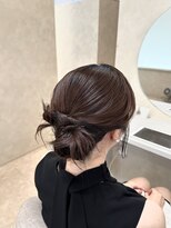 プランツヘアー 高宮店(Plants hair) タイトめシニヨン