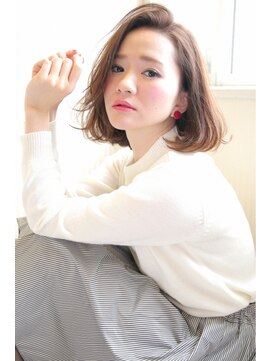 グレース(GRACE) 肩ラインのボブ・スタイル（担当　宮本）