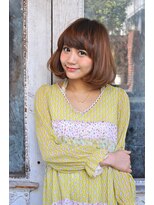 クラン(clan)&nbsp;アシンメトリー前下がり伸ばしかけ耳かけ大人ボブ重め