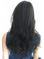 メゾンドデイアンドナイト(Maison de Day&Night)&nbsp;ロング『ブルーグレー』ブリーチなし[カラー/トリートメント]