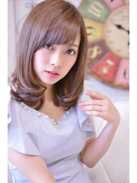 メイズ(MAZE) 春の毛先ワンカールミックスミディ【メイズ東中野・鍛原志行】