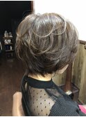 バルーン・ショート【カット・カラー】