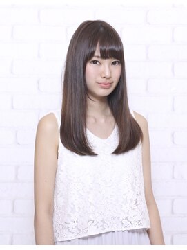 ヘア アンド ビューティー ジーン 鶴ヶ島店(geen) 『geen』大人可愛いナチュラルストレートstyle