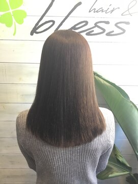 ブレス ヘアアンドスパ 湘南台(bless hair spa) 大人 艶髪 美フォルムミディアム 7歳若く見せます。