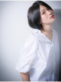黒髪小顔前下がりセンシュアルショートw戸田公園20代30代40代