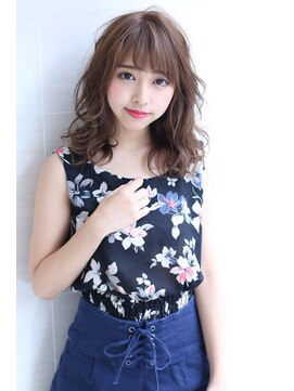 オーロ 宝塚店(ORO) ことりベージュローライト大人かわいい小顔スリークボブ大人ボブ