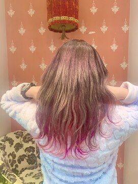 アース 恵比寿店(HAIR&MAKE EARTH) インナーローズピンク(EARTH恵比寿)