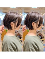 ネオリーブ モカ 川崎チネチッタ店(Neolive mocca)&nbsp;20代30代40代大人可愛い小顔丸み前下がりショート 川崎