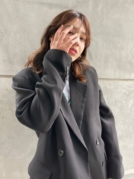 ヘアサロンエムフィス 池袋東口(HAIR SALON M Fe's) エアリーミディ×エアリーバング