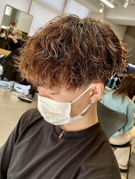 エリマ 調布(elima) ツイストスパイラル/波巻き/アッシュブラウン/無造作マッシュ