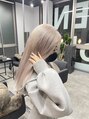 ラフトウキョウ 浜松(RAF TOKYO) 『White beige』ブリーチを使ったハイトーンカラー得意です!