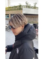 ラフ 難波店(LAFF)&nbsp;#黒髪#ボブルフ#ネビージュ#小顔#ワンレン