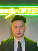 グリーディーフォックス 三軒茶屋(GreedyFOX)&nbsp;波巻き/マッシュパーマ/ウルフ/ハイライト<理容室>三軒茶屋