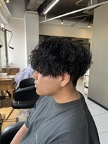 アイズ 海老名(AIZU)&nbsp;波巻きスパイラルパーマ　シャドウパーマ　メンズパーマ