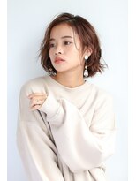 テラス 寝屋川(Terrace)&nbsp;小顔カットオリーブカラーくすみカラー切りっぱなし20代30代40代