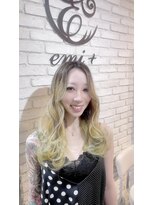 エミタス 練馬(emi+ Hair & eyelash) 3Dバレイヤージュグラデーション