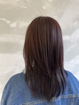 アクセル(Axe-l) メテオカラーカット、レイヤースタイル