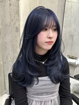 サイン 渋谷(SIGN)&nbsp;ザクザクレイヤーカット巻き方簡単ロング韓国アイドル表参道渋谷