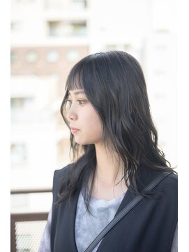 ヒョンミョン ライズバイレボ 取手店(hyon myon/RISE by REVO) レイヤーカット/デザインカラー/オリーブベージュ[取手/取手駅]